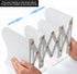 MDHAND Adjustable Bookend, Desk Magazine File Organizer Holder, Desk Organizer and Accessories for Office, Books, Papers, Extends up to 19 inches...