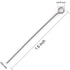 300 Pcs 1.6 Inch 304 Stainless Steel Open Eye Pins Headpins for Jewelry Necklace Making, (Silver)...