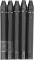 HEEPDD 5Pcs Graphite Sticks, 2B 4B 6B 8B 12B Hex Rod Graphite Stick Set Water Soluble Crayon Sticks for Sketch Shading Pencils...