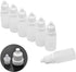 US 50pcs 10ml Empty Plastic Squeezable Dropper Bottles Eye Liquid Dropper Sample...