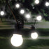 LED Vanity Light Bulb, Small Globe Christmas Light Bulbs, 15 Watts Equivalent, 1W Low Watt LED E26 Medium Screw Base Decoration Bulb, Daylight Coo...