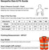 Reflective Safety Vest Orange Mesh, High Visibility Vest with Pockets and Zipper, Padded Neck, Construction Work Vest ANSI Class 2, Orange with Ye...