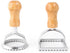 Fox Run 57670 Ravioli Cutter Stamps, Round & Square, Set of 2 , 2.75 x 4.75 x 5.75 inches...