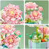 Lotus Flower Building Set, Mini Cute Botanical Collection Flower Bonsai Plant, Creative for Kids 6+ and Adults, Room Or Home Decor (312PCS) - No C...