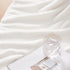 Exclusivo Mezcla Fleece Throw Blanket for Couch, Sofa, 300GSM Super Soft and Warm Blankets, Pure White Throw All Season Use, Cozy, Plush, Lightwei...