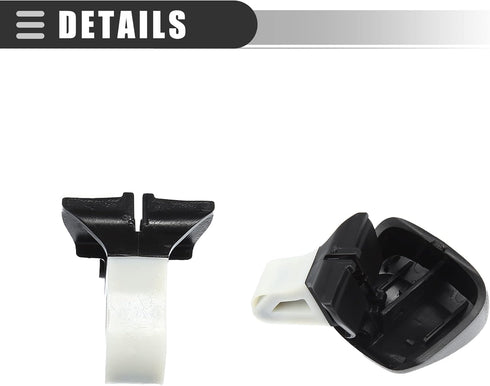 Motoforti 1 Set Automatic Shift Knob Accessories, for Jeep Cherokee 2014-2018, Plastic, 5YD261X9AA 5YD291X9AA Black...