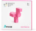 PIXIO Pink Ostrich Color Series Magnetic Blocks Construction Set 13pcs with Free App, Stress Relief Building Blocks, Fidget Toys, Pixel Art Desk T...