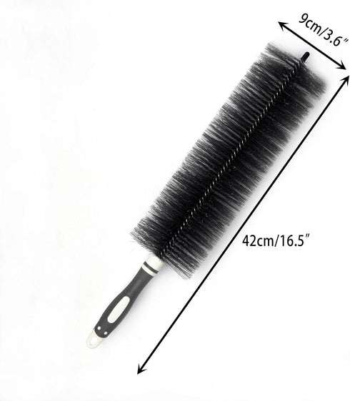 Fan Duster Cleaner Brush (Non-Disassembly Clean), Bendable Cleaning Brush for Tower Fans/Floor Fans/Oscillating Fans/Blind Shutter/Vent/Curtain, M...