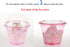 Golden Apple, 9oz-50sets Pink Red Plastic Cups with Clear Flat no Hole lids…...