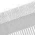 1Pc Silver Dual Action Stainless Steel Credit Card Size Comb Pocket Comb Anti-Static Hair Comb Beard Mustache Comb For Man Beauty and Personal Car...