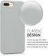 kwmobile Case Compatible with Apple iPhone 7 Plus/iPhone 8 Plus Case - TPU Silicone Phone Cover with Soft Finish - Light Grey Matte...