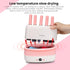 Makeup Brush Dryer Machine,Can Drying 12pcs Makeup Brushes,2pcs Sponges Or Powder Puff AT Once,Baked Slowly At Constant Temperature Without Hurtin...