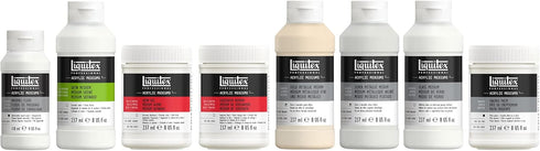 Liquitex Professional Silkscreen Gel Medium, 237ml (8-oz)...