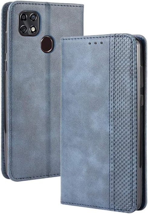 for ZTE ZMax 10 / ZTE Z6250 Wallet Case, PU Leather Flip Book Style Folio Cover with Kickstand Card Holder Slots Protective Magnetic Phone Case fo...