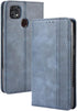 for ZTE ZMax 10 / ZTE Z6250 Wallet Case, PU Leather Flip Book Style Folio Cover with Kickstand Card Holder Slots Protective Magnetic Phone Case fo...