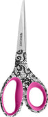 Westcott Trendsetter Straight Lace Pattern Scissor, 8" (16660),Multi...