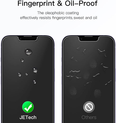 JETech Screen Protector for iPhone 14 Plus 6.7-Inch, Tempered Glass Film, 3-Pack......