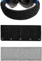 2 Pack Knit Headband Cover Universal Fabric Knitted Head Band Protector Cushion Pad Replacement for ATH m50x Bose QC35 II AKG K712 Pro Sennheiser ...