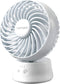 Portable Oscillating Desk Fan Handheld Table Fan Small Mini Fans Rechargeable 3.5 Inches Portable Mini Table Top Fans for Office Desk Indoor/Outdo...