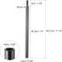 X AUTOHAUX 10" Car Gear Shift Knob Extender Extension Lever for Honda M10X1.5 Black...