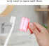 4 Pack Colorful Toothbrush Head Covers - Portable & Durable Brush Pod Cases with Protective Caps, Ideal for Travel, Camping, Bathroom, School, Eas...