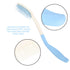 Long-handled Comb - Hair Brush Massage Scalp Comb Side Bendable Comb Hair Care Set Anti-static Hair Health Care Set Smooth Relax Scalp for Men Wom...