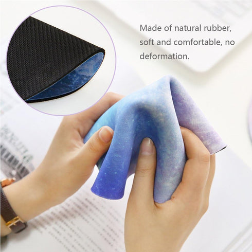 HaloVa Mouse Pad, Anti Slip Planet Mouse Mat for Desktops, Computer, PC and laptops, Customized Round Mouse Pad for Office and Home, Moon...