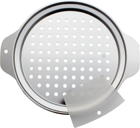 Zoie + Chloe Spaetzle Maker Lid with Scraper - Easy To Use Spaetzle Press For Traditional German Dumplings & Egg Noodles - Dishwasher-Safe, Premiu...