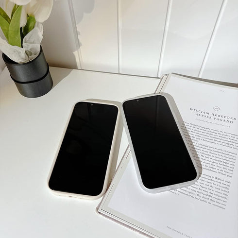 Translucent Iridescent Marble Phone Case Compatible with iPhone Case (iPhone 13 Pro,White)...