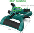 LAOZHOU Sprinkler Water Sprinklers for Lawn Yard and Garden Large Coverage Area Oscillating Hose 360 Degree Rotating Sprinkler Irrigation System (...