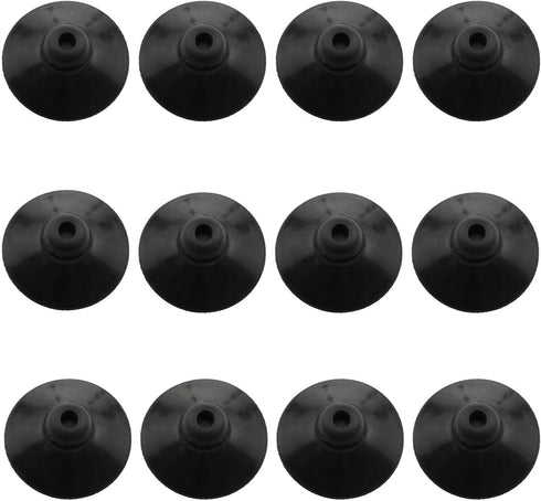 Fish Tank Suction Cup Clips Black Sucker Clips Aquarium Suction Cup Clips Fish Tank Attachments for Tank Pump, Overhead Line Tube,etc. ?28mm/1.1in...