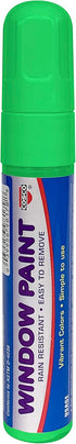 Cosco Window Paint Marker, Green, 9/16" Chisel Tip (098178)...