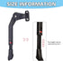 Adjustable Rear Bike Kickstand Aluminium Alloy Kick stand Fits For 22/24/26/28 Inch Mountain bike,Road bicycle,MTB,E-Bikes...
