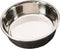 Ethical Pets Soho Basket Weave Stainless Dog Dish, 15 oz, Black (58511.0)...