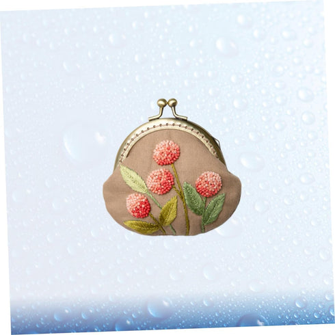 1 Set Womens Purses Coin Purse Womens Wallet Mini Gifts Mini Purses Mini Lock Bag Handmade Embroidery Tool Embroidery Kit for Beginners Embroidery...