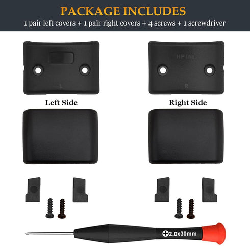 Cloud 2 Hinge Buckles as Same as The OEM Cloud II Slider Clamps Good Fit Hinge Side Covers Parts Replacement for HyperX Cloud 2 Wired/Cloud Wired/...
