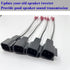 4 Pack 72-5600 Speaker Harness Replacement for Ford Speaker Wire Harness Adapter Replacement for Ford F150 F250 Escape Mustang Lincoln Mercury Maz...