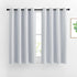 NICETOWN Greyish White Room Darkening Curtains - Window Treatment Thermal Insulated Grommet Panels/Drapes for Bedroom (2 Panels, 52 by 54)...