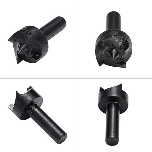 Wood Lathe Turning Spur Cup Center, Thimble Drill Bit Live Center, Mini Lathe Machine Drill Chuck, Plum Blossom Thimble Drill Bit for Woodworking...