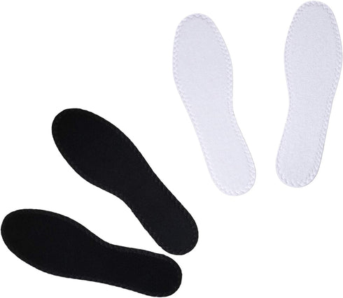 Happystep Cotton Terry Cloth Insoles, Barefoot Shoe Inserts, Sweat Absorption, Odor Control, Moisture-Wicking, Washable and Reusable, Zero Drop Sh...