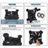 Dual 80mm Fan with 10 Speed USB 5V Fan DC 12V IPX5 Waterproof Fan PC Fan Portable Cooling Fan for Tablet TV Receiver Router DVR Xbox Greenhouse Ke...