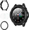 Goton 3 in 1 Accessories for Samsung Galaxy Watch 3 45mm, 1 Rugged TPU Armor Bumper Case +2 Tempered Glass Screen Protector Films + 1 Bezel Ring f...
