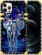 DAIZAG Case Compatible with iPhone 12 Case, Starry Magical Elephant Case for iPhone 12 Pro Cases for Women Girls,Full Body TPU Metal Plating Corne...