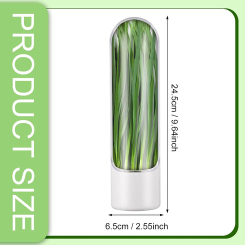 Herb Saver Pod Herb Keeper Vegetable Fresh Cilantro Containers for Refrigerator Keeping Bottle Herb Preserver for Mint Fridge Storage, Keeps Green...