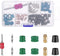 WINOMO 71Pcs A/C Air Conditioning Valve Core Accessories R12 R134a Refrigeration Valve Core Remover Installer Assortment Box Set Kit...