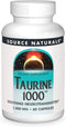 Source Naturals Taurine 1000, 1000 mg - 60 Capsules...