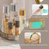 Rotating Makeup Organizer for Vanity, Spinning Cosmetics Storage for Bathroom Countertop, Skincare Holder Rack for Facial Cream, Perfume, Lotion, ...