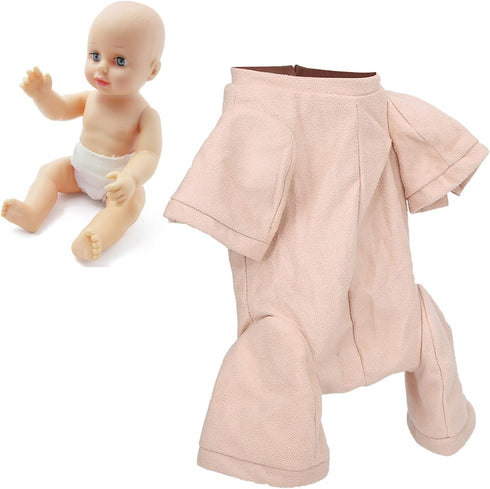 Reborn Doll Cloth Body, Reborn Baby Doll Cloth Bag Doll Fabric Cloth Body Accessory for 3/4 Arms and 3/4 Legs(24 Inches)...