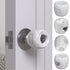 Innovative Door Knob Safety Cover for Kids (4 Pack) New Hidden Holes Covers and Lockable Design Babyproof Door knob Handle Cover - No Screwdriver ...