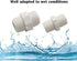 12PCS 3/4 Inch PVC Pipe Fitting Hex Nipple G3/4 Male X G3/4 Male Coupling Adaptor of Thread Plumbing PIPE Connection HE023-3/4...